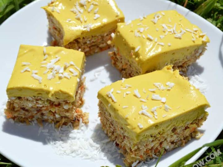 Tropical Lemon Cake No Bake And Raw Nest And Glow